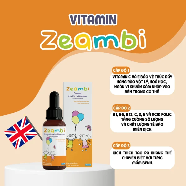 Công dụng Vitamin tổng hợp Zeambi