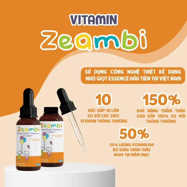 Cách dùng Vitamin tổng hợp Zeambi