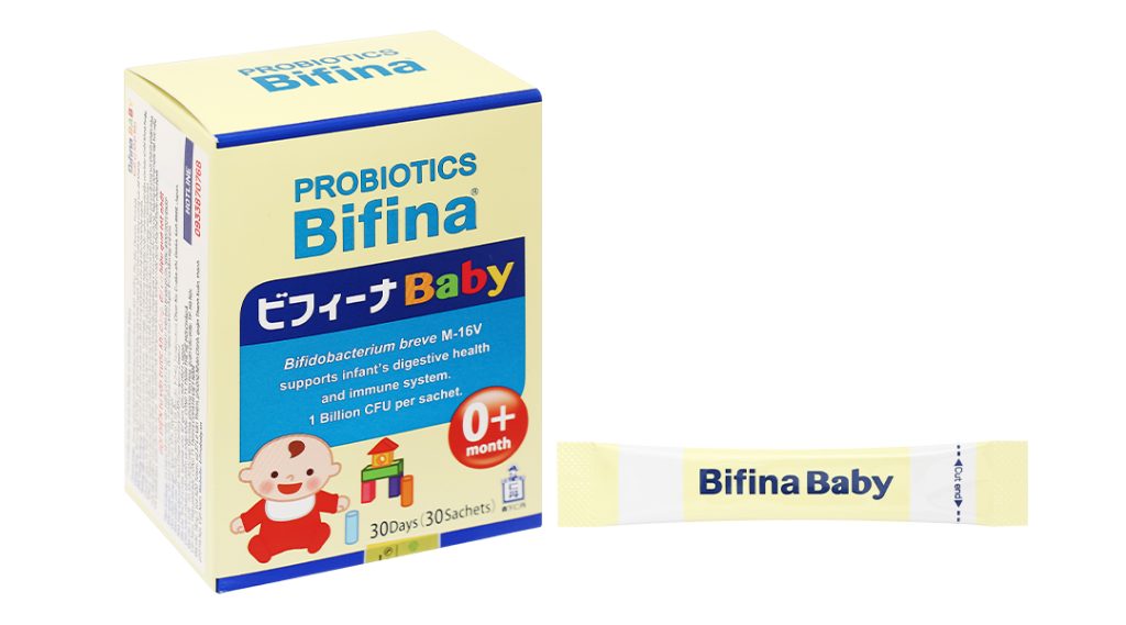 Men vi sinh Probiotics Bifina Baby Hộp 30 Gói