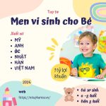 Top #1 các loại men vi sinh tốt cho bé 2024